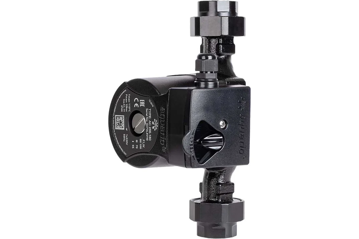 Насос циркуляц.  AС256-180", 100Вт, выс. под. 5м, 60л/мин. (5356) //AQUARIO