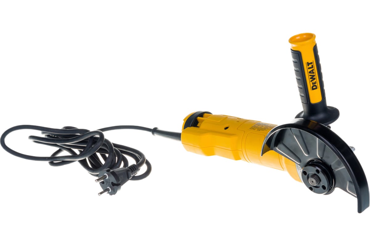 Углошлиф.машина DeWalt  DWE 4238-QS, ф.150мм,1,4кВт,9300об/м,сист.пыл-я,антив. рук,ф-я блок шпин2,6к