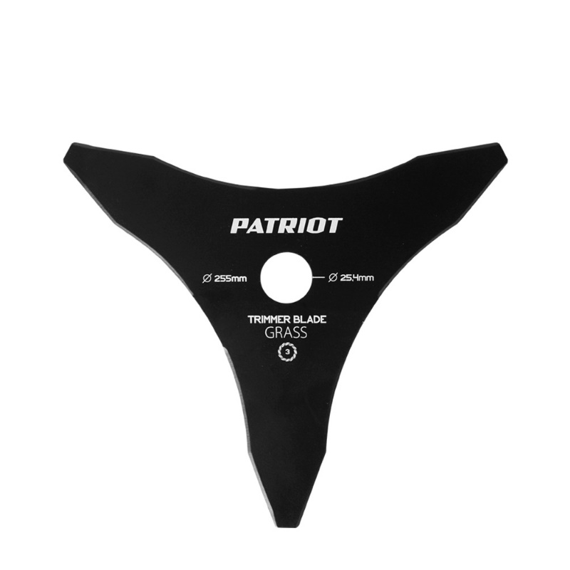 Нож PATRIOT TBM-3 (D=255x25.4мм, 3 лопасти)