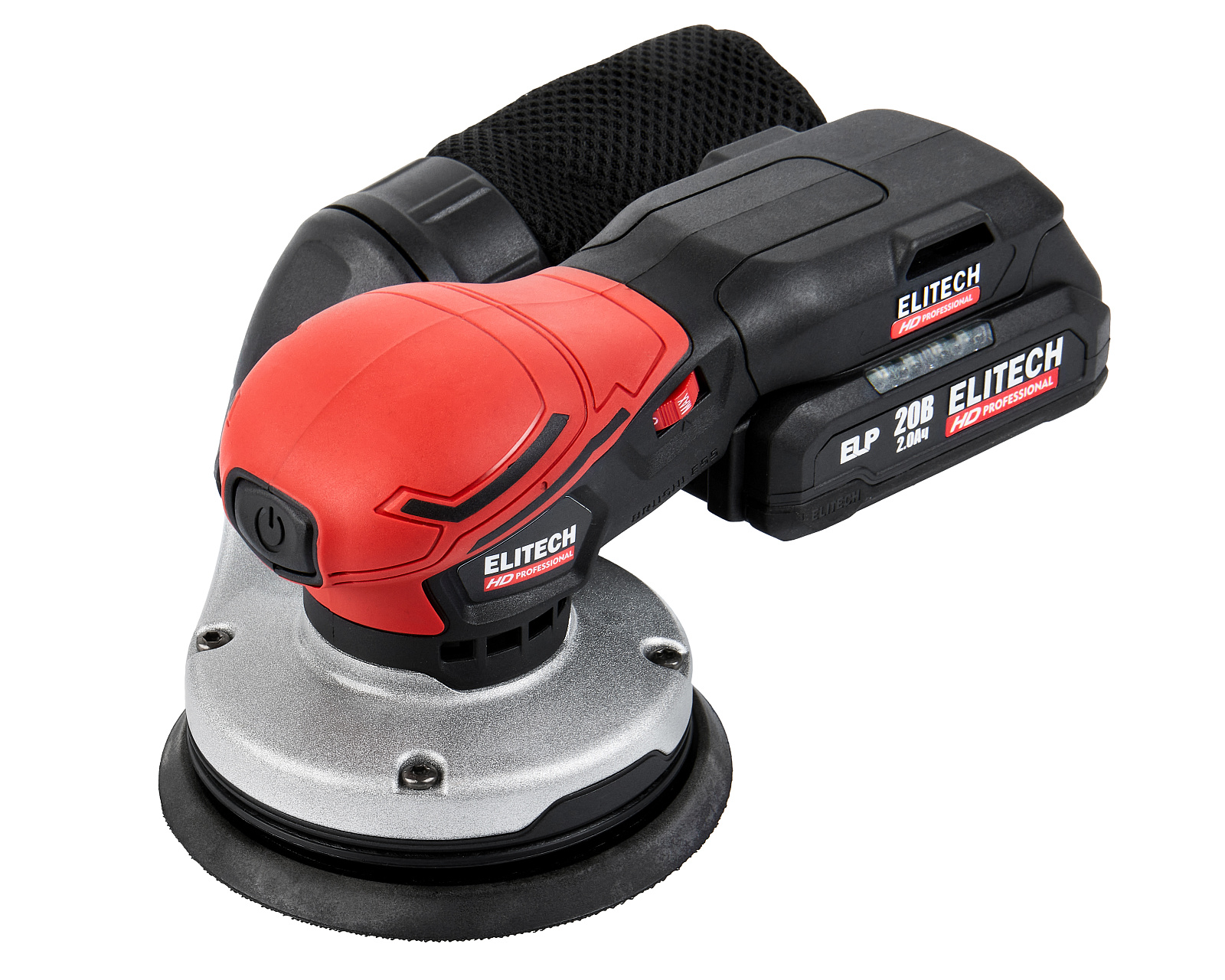 ELITECH COS 2012SL (E2213.045.01) ЭШМ ак.б\щет,20В,2х2.0Ач,ELP,ф150мм,6000-10000об\м,ампл-2.5мм,1.7к