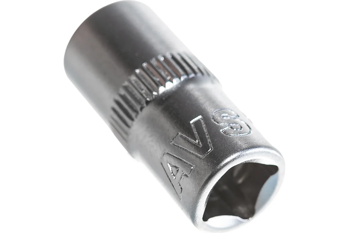 Головка торцевая 6-гранная 1/4''DR (08 мм) AVS H01408