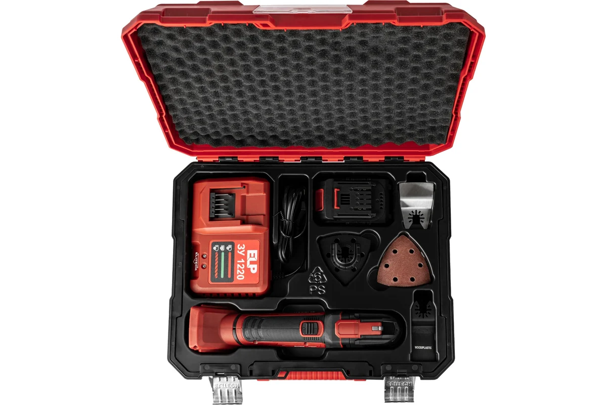 ELITECH МИА 2003СЛ Инструмент м/функц акк,20В,1х2.0Ач,ELP,5000-19000кол/м,1.0кг
