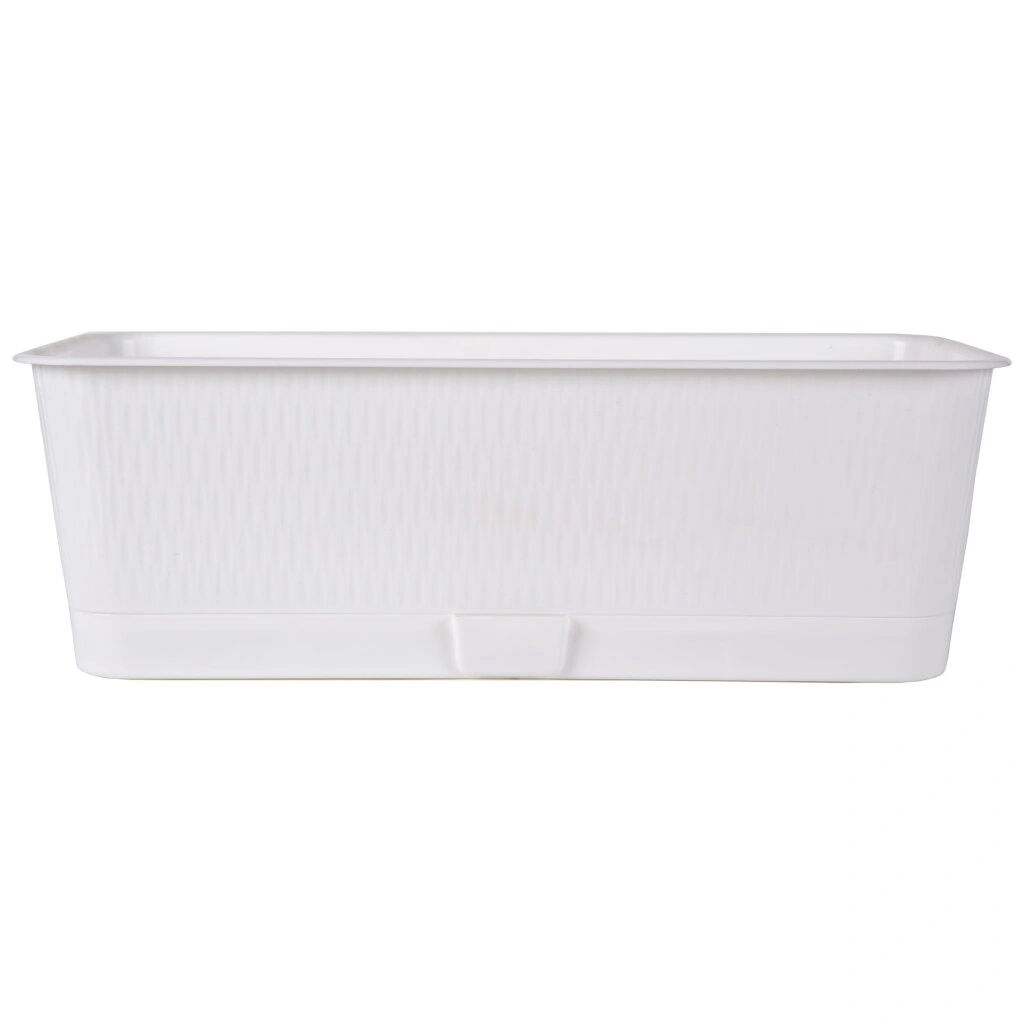 Балконный ящик "Прованс",400х170х130, 6,0л (белый)