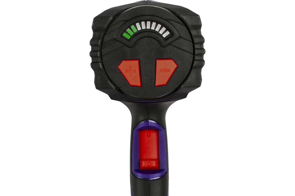 Фен строительный ПУЛЬСАР ФС 2001-2Д 2000 Вт, 60/600 С, LED дисплей 0,9кг