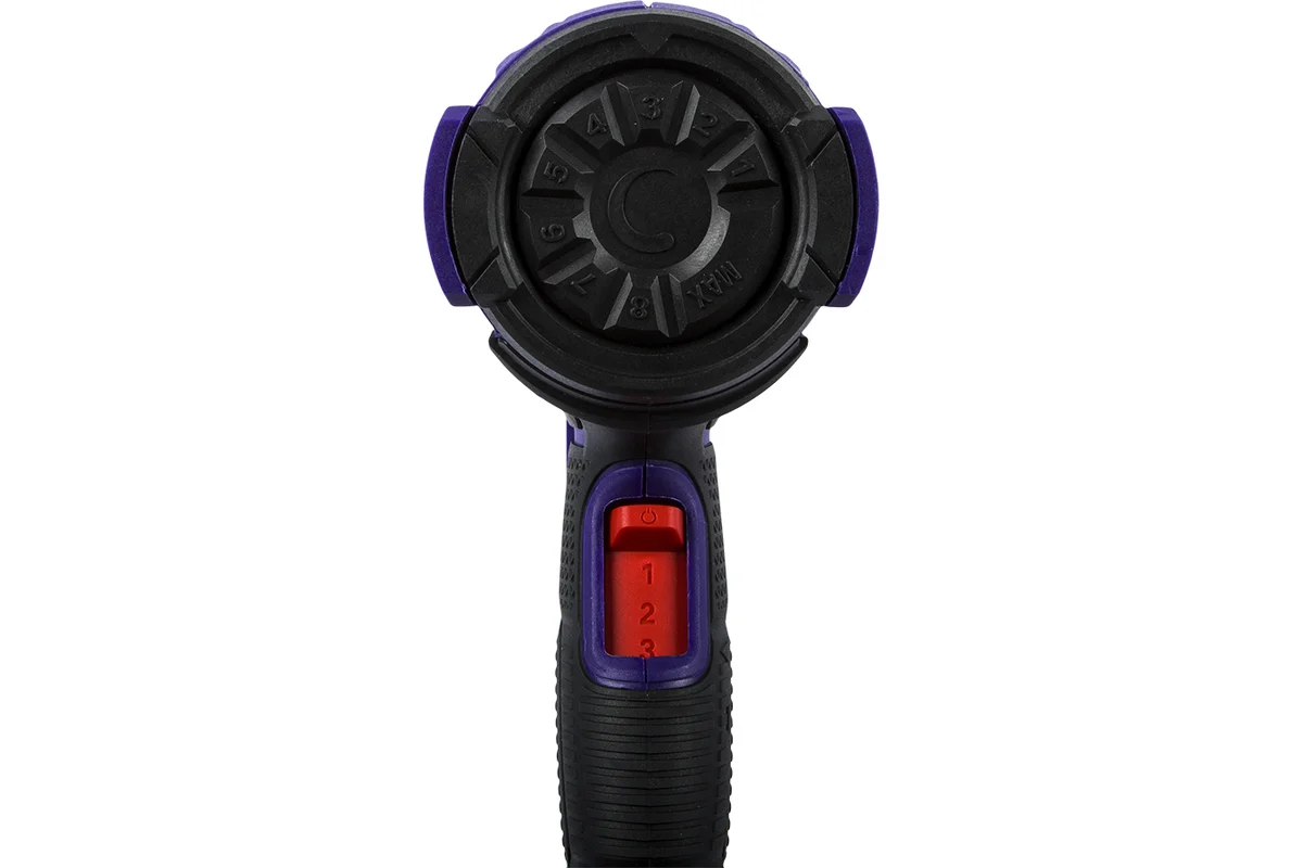 Фен строительный ПУЛЬСАР ФС 2000-3 2000 Вт, 60/600 С, 0,9кг+4насадки,кейс