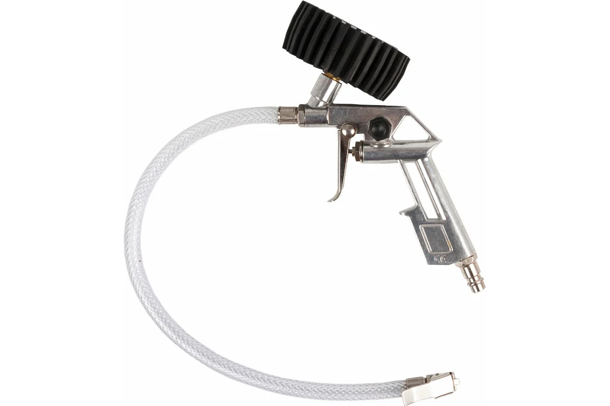 Набор пневмоинструментов QUATTRO ELEMENTI 3 шт, шланг 5м, пистолеты для накачки шин и обдувочный