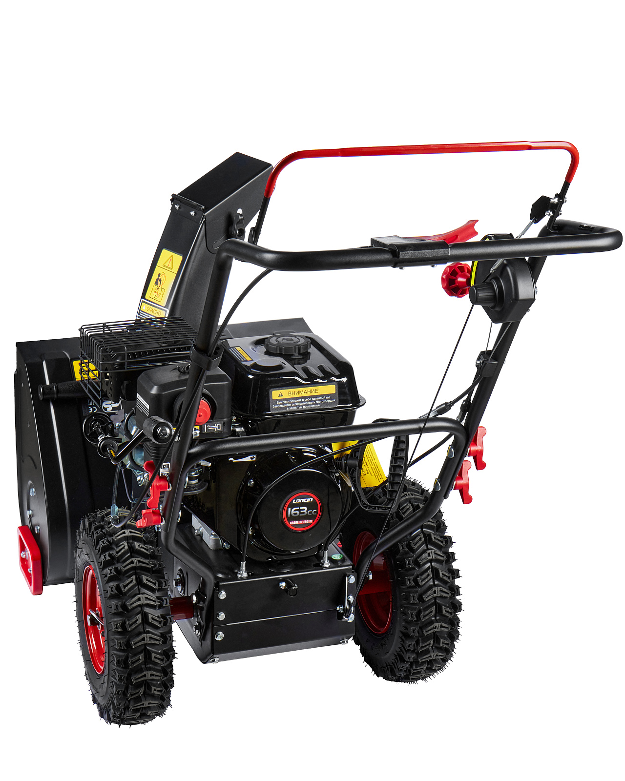 Снегоуборщик бенз.ELITECH HD ST 0656 (6,5 л.с.,шир. 56см, скор. +4/-2, колеса 13",ручной старт)