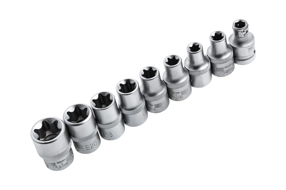 Набор инструментов 1/2", 1/4", CrV, 12 гранные головки, пластиковый кейс, 109 предмета// Stels