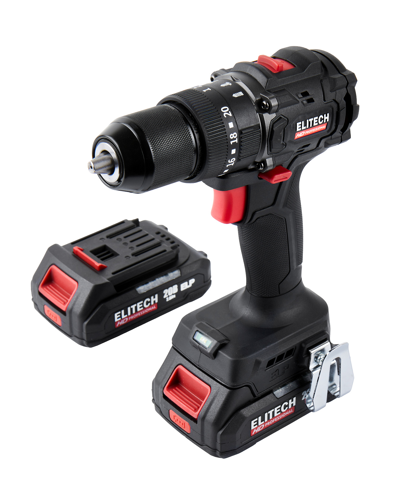 ELITECH CD 20ISL2 (E2201.041.01) (Дрель аккумуляторная) бесщеточная