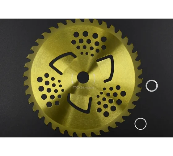 Диск триммерный Green Revolution. 40Z 255х25,4мм, 