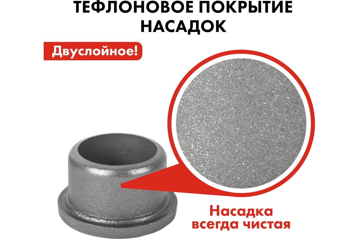 Насадка для сварки пласт.труб QUATTRO ELEMENTI 32мм (парная,в пакете с европодвесом)