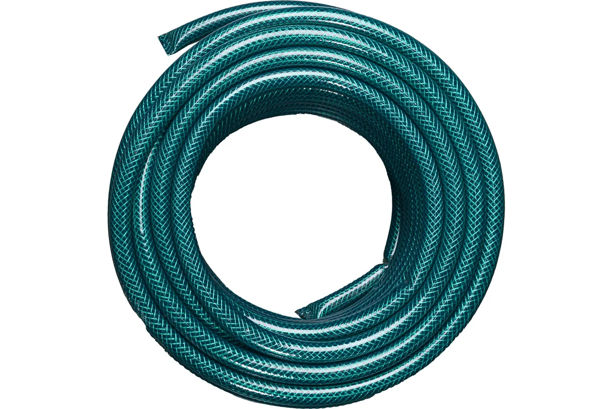 Шланг поливочный ПВХ,трёхслойный армированный 3/4", 25м (зелёный) Вихрь