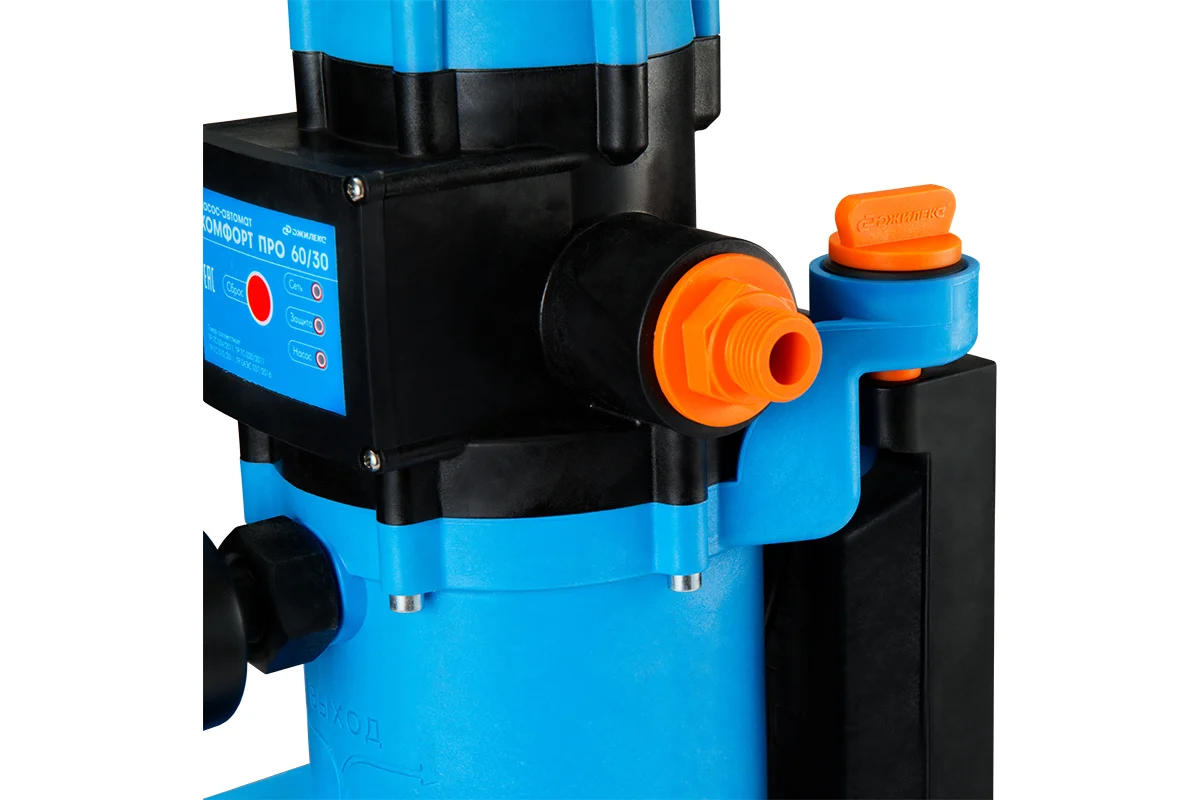 Насос-автомат ДЖИЛЕКС "Комфорт Про 60/30"(4002) для повыш. давл. в водопроводе,напор до 25м, 60л/мин