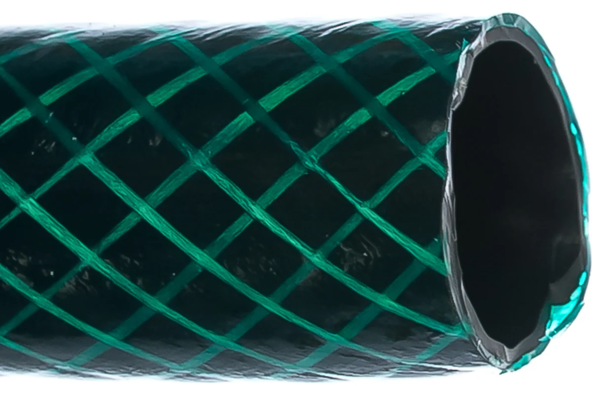 Шланг поливочный ПВХ,трёхслойный армированный 3/4", 25м (зелёный) Вихрь