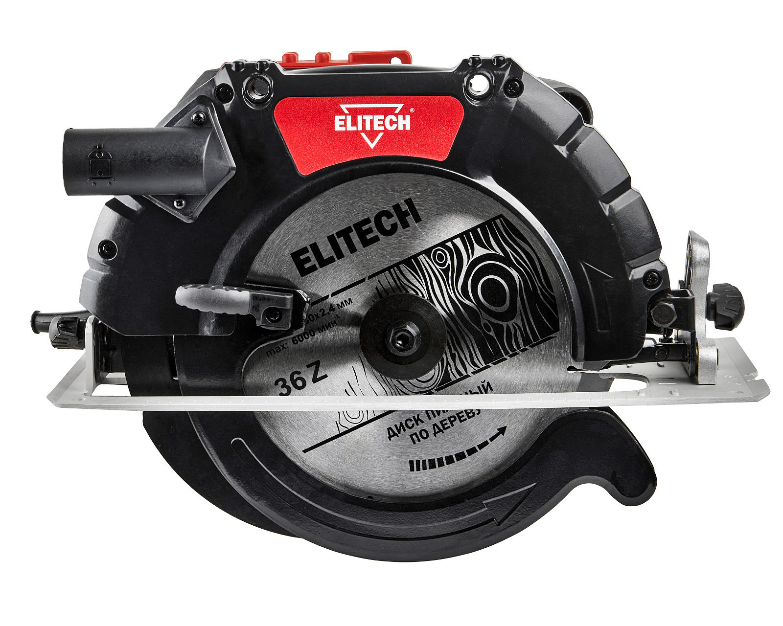 ELITECH ПД 2085Э Пила дисковая 2000Вт,4200об/мин,235х30мм,рез-85мм,8кг,кор, пл.пуск, E2206.022.00