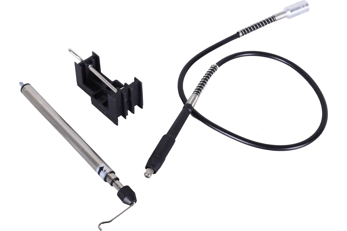 РЕСАНТА Г-180ЭГ  Эл. гравер, 180 Вт, 34000 об/мин, цанга 2,3-3,2 мм, гибкий вал, насадки, кейс