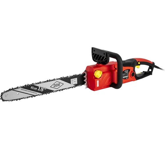 Пила цепная электрическая DDE CSE 240L (дв. прод, 2,4 кВт, шина 45 см, 3/8PM-62-1,3, SDS) 