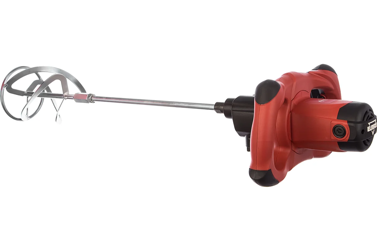 ELITECH МС 1400/2Э Миксер,1,4 кВт, 0-570/0-760 об/мин, М14, насадка-миксер, набор ключей