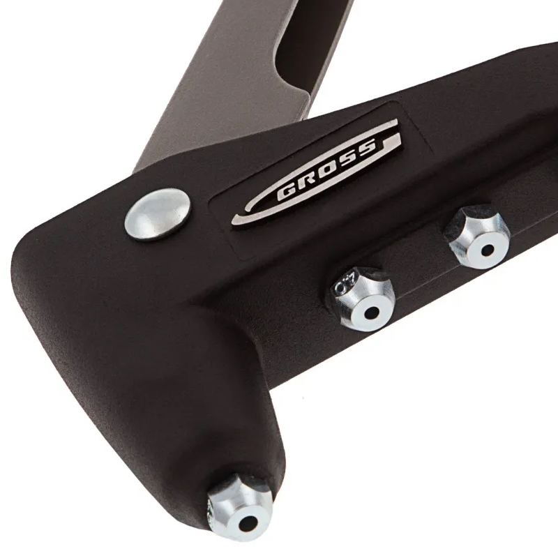 Заклёпочник литой, заклёпки 2,4-4,8мм// Gross