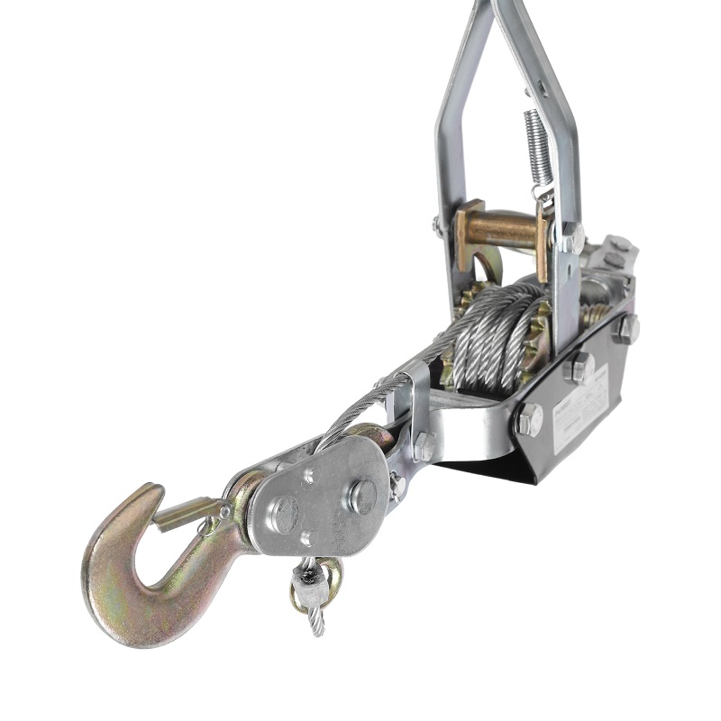 Лебедка ручная рычажная PATRIOT WH 4000R, усилие - 4000 кг, трос- 3 м