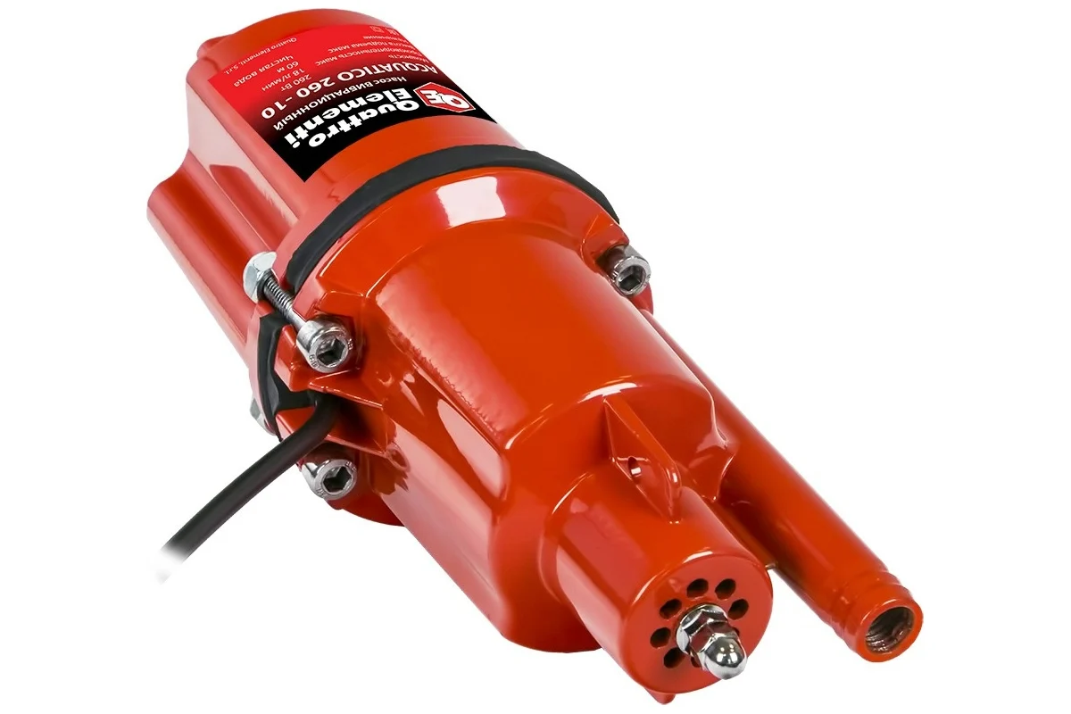 Вибрационный насос QUATTRO ELEMENTI Acquatico 260-25 (260 Вт, 1080 л/ч, для чистой, 60м, кабель25 м,