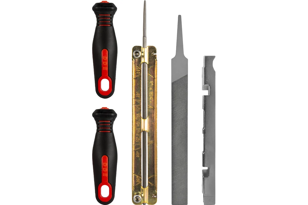 Заточной набор (4,8мм +пл.напр.+калибр+2ручки) // DDE