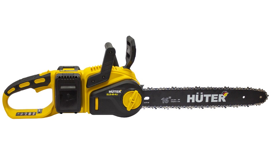 Электропила аккумуляторная ELS-40-4 Li Huter (в комплекте с АКБ и ЗУ)