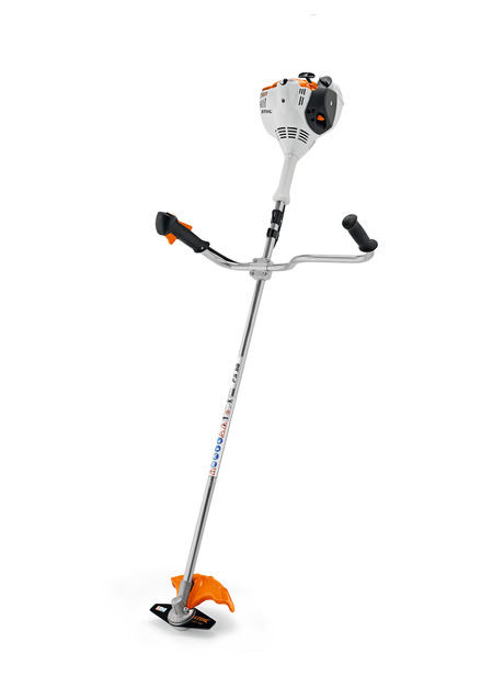 Бензотриммер STIHL FS 56 2-MIX, 0.8 кВт/1.1л.с., прям.штанга, вело-руль, нож/леска, ранец, 5.1кг