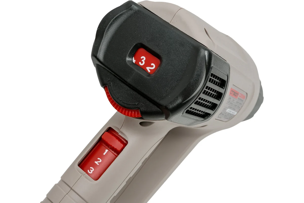 Фен технический CROWN CT19007 BMC, 2000 Вт, 50-600 С, 500 л/мин.кейс