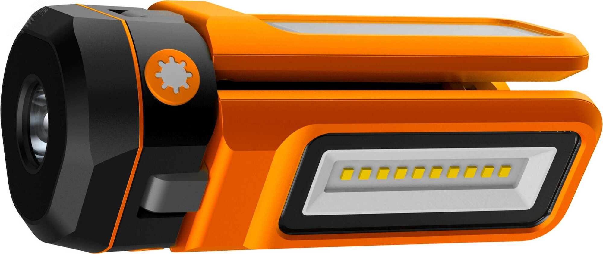 Мачта осветительная аккум. MAXPILER MTWL-05 (500/1200 Лм, 3,7В/2,6Ач, 3 модуля + фонарь, телескоп)