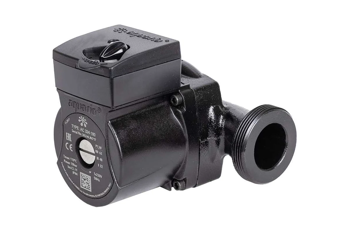 Насос циркуляц.  AС324-180", 65Вт, выс. под. 4м, 40л/мин. (5324) //AQUARIO