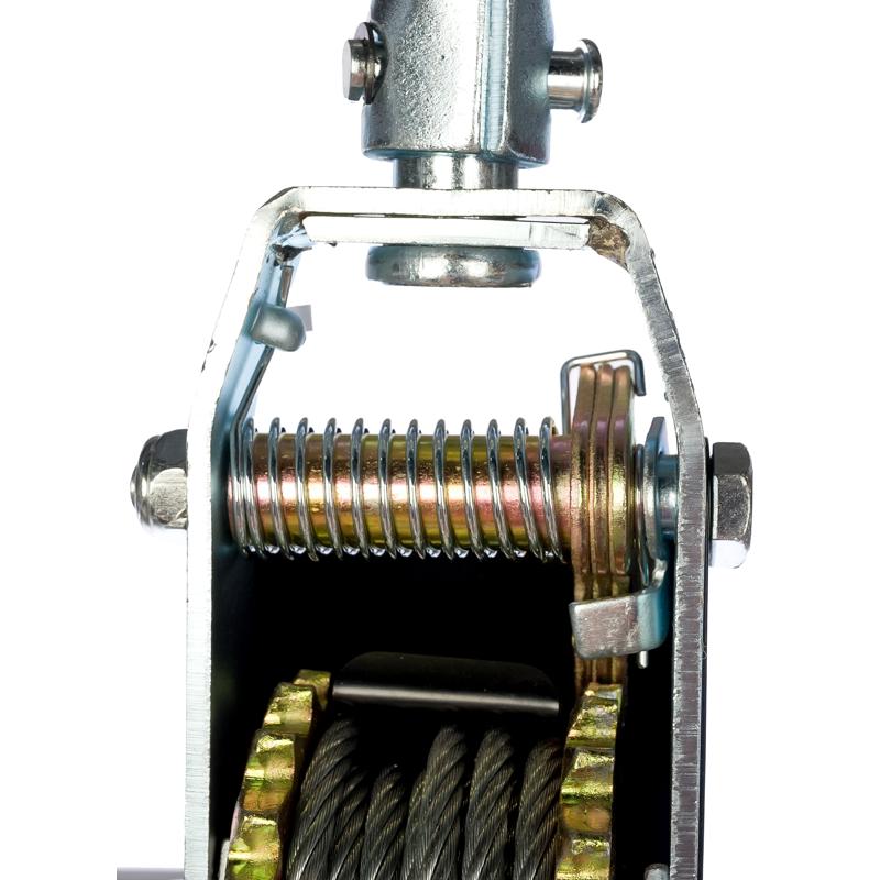 Лебедка рычажная, тяга - 4 т, подъем - 1,6 т, двойное храповое колесо// Matrix