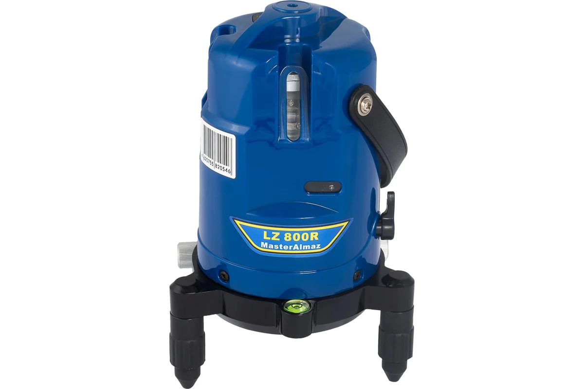 Уровень лазерный LZ 800R, 3 красных луча //МастерАлмаз