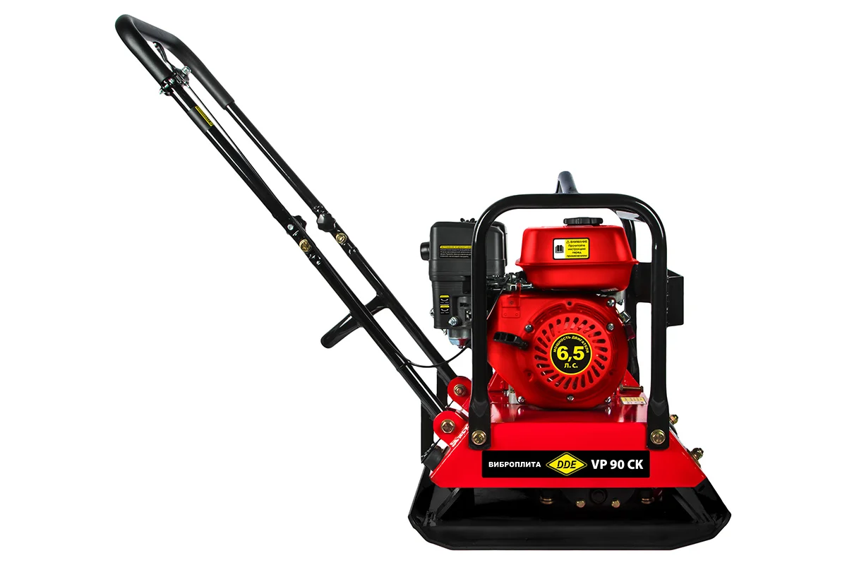 Виброплита DDE VP90-CK, 4х-тактн. дв.LONCIN  6,5 л/с, плита 550*450мм, 94кг