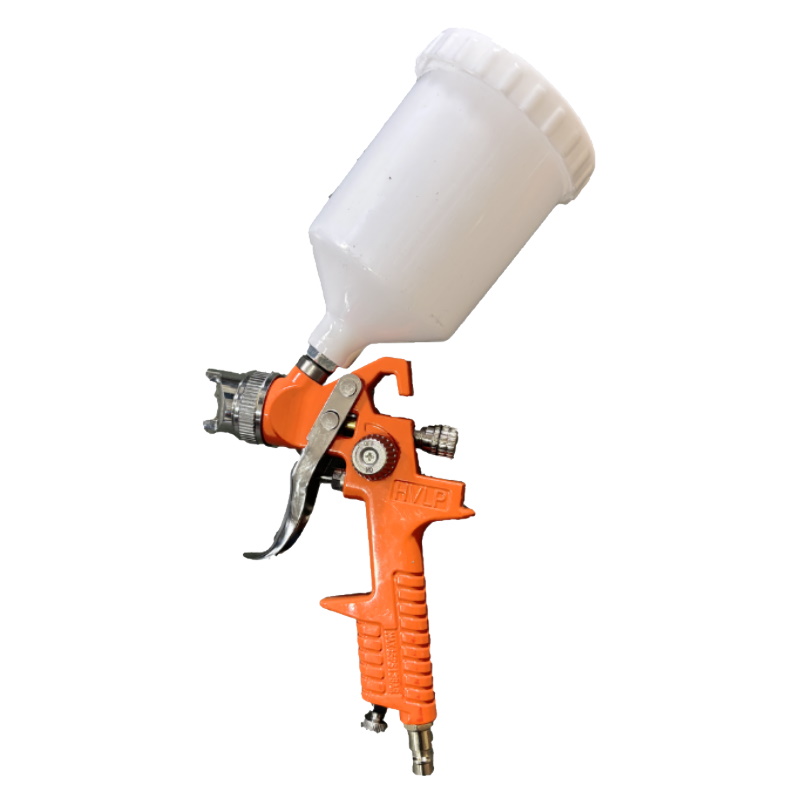 Краскопульт пневматический ПК-600 регулируемый с верхним бачком Вихрь