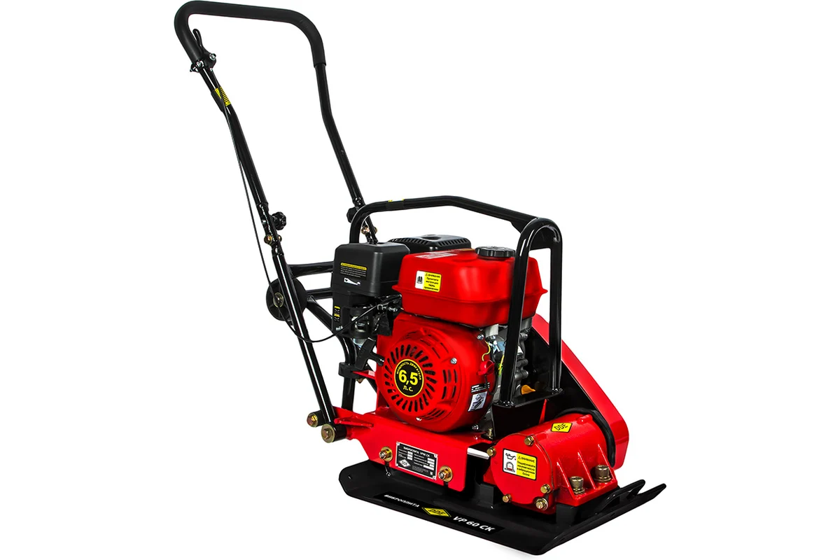 Виброплита DDE VP60-CK, 4х-тактн. дв.LONCIN G200F, 6,5 л/с, плита 510*370мм, 12,5 кН, 65кг