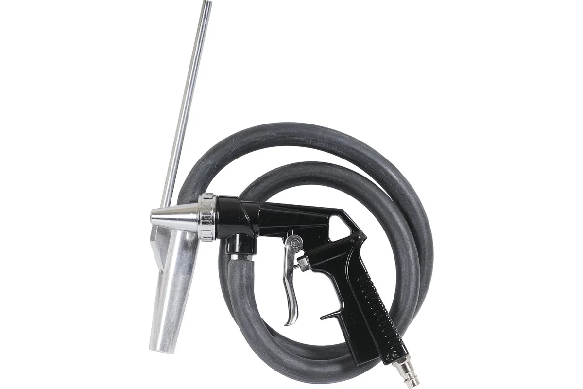 Пистолет пескоструйный со шлангом, быстросъем 1/4" //АВТОДЕЛО