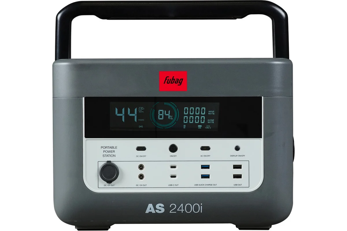 Портативная электростанция FUBAG AS 2400i. 1,2/2,4кВт, 230В
