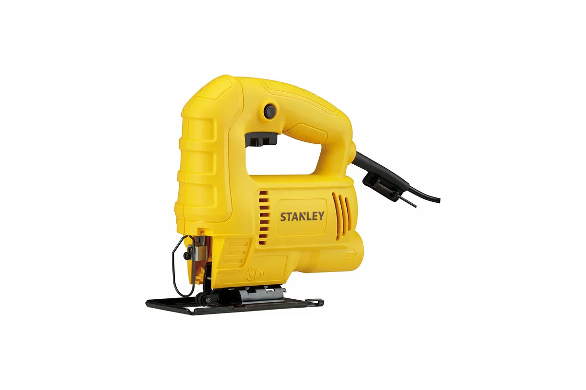STANLEY SJ45-RU Лобзик, 450Вт, 500-3000ход/мин, дерево 65мм/металл10мм
