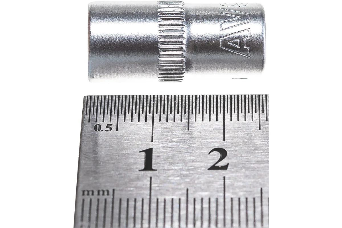 Головка торцевая 6-гранная 1/4''DR (08 мм) AVS H01408
