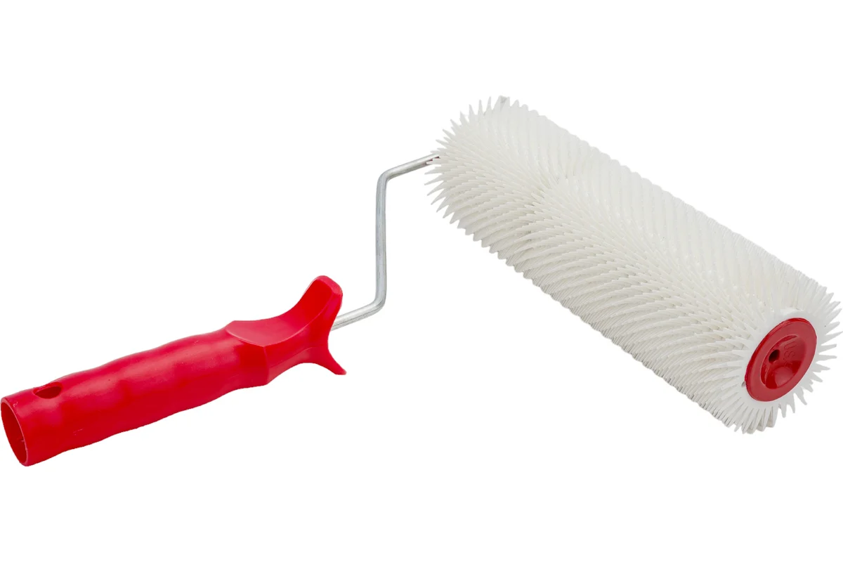 Валик пластиковый игольчатый "Мини", диаметр 78 мм, высота иглы 14 мм, 240 мм