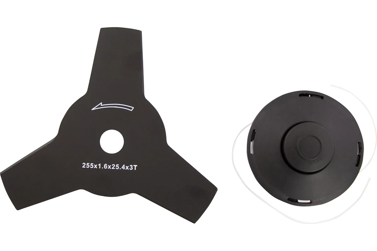 Триммер электрический TE-1200, 1200 Вт, 380 мм, катушка, диск, разборная штанга// Denzel