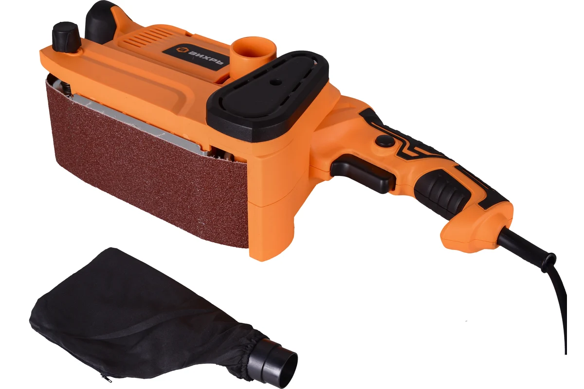 ВИХРЬ ЛШМ-75/800 Лент. шлиф/машина, 800 Вт, лента 75х457мм, 360 м/мин, 3 кг