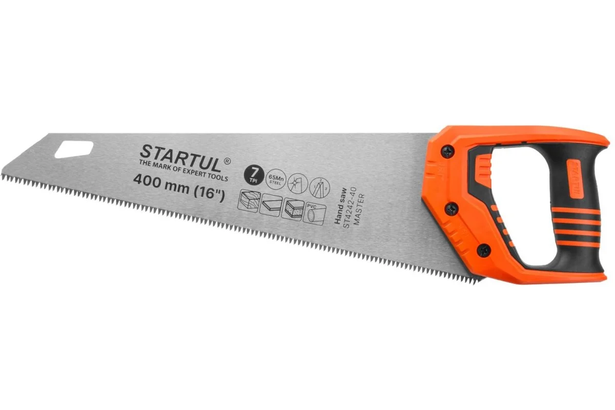 Ножовка по дер. 400мм 7 TPI STARTUL MASTER (ST4242-40)
