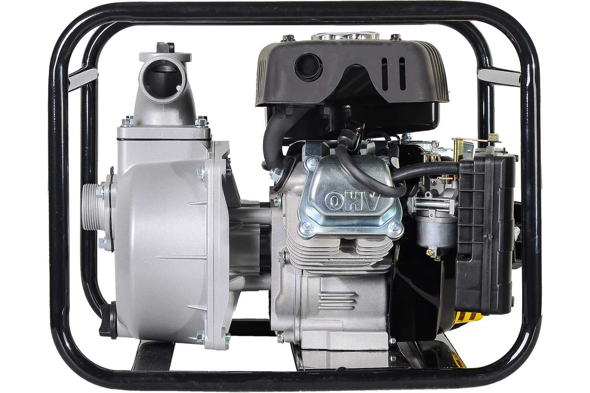 Мотопомпа HUTER MP-40, 4х-тактн. дв., 2,8 л/с, 300л/мин 8/30м, 29,7 кг, 1,5". д/чистой воды