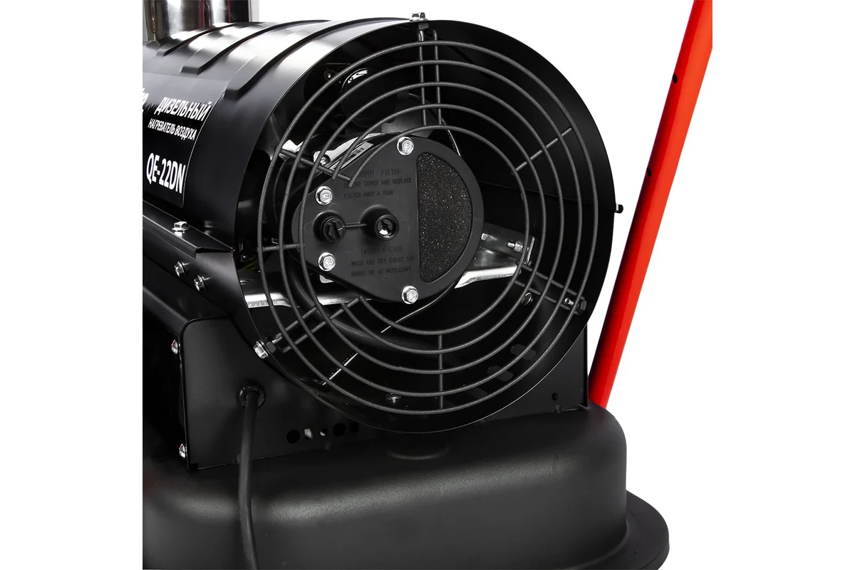 Тепловая пушка дизельная QE-22DN  22кВт 600м3/ч не прямой нагрев ,бак 28л // QUATTRO ELEMENTI